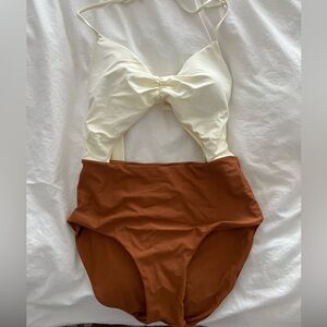 Raising Wild Erika Ivory Swimsuit